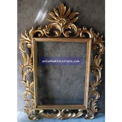 Gilt Mirror D Gold and Silver Leaf Finish  Mirrors Indonesia Furniture
