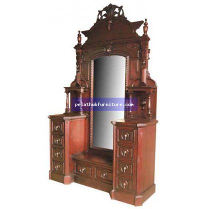 Victorian Dressing Table B Antique Reproductions  Dressing Tables and Mirrors Indonesia Furniture