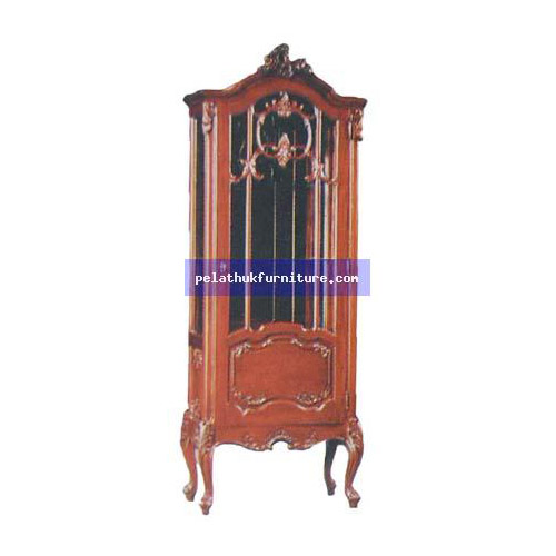 1 Door Dsplay Cabinet Indonesia Furniture
