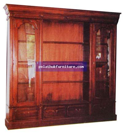 2 Door Cabinet with 3 Drawer Indonesia Furniture