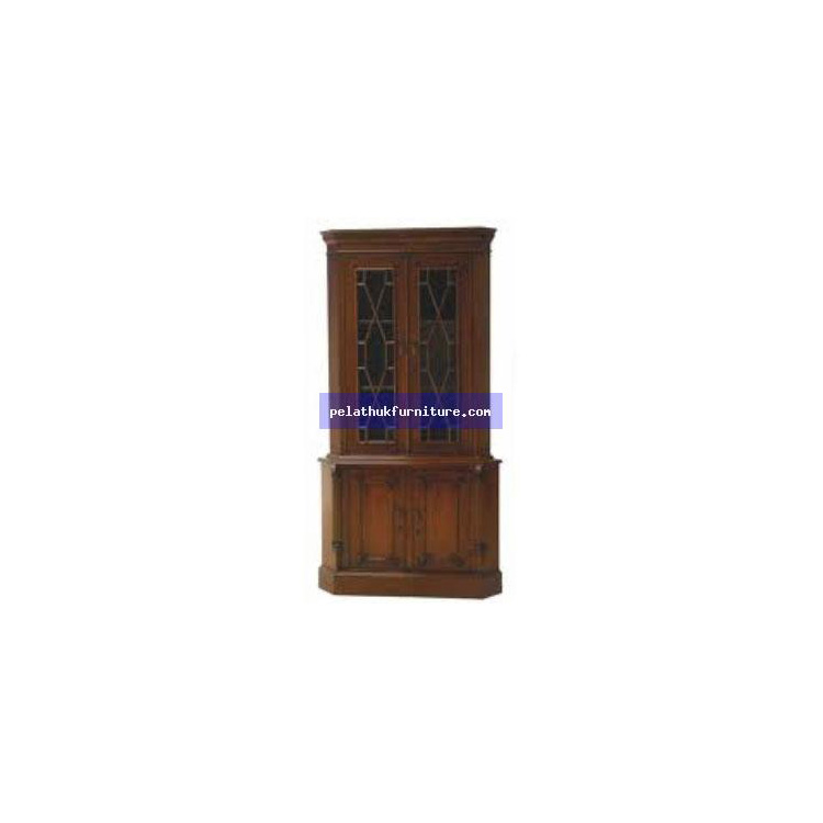 2 Door Corner Cabinet . Indonesia Furniture