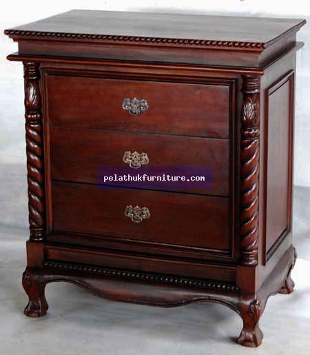 3 Drawer Canopy Nitestand Indonesia Furniture