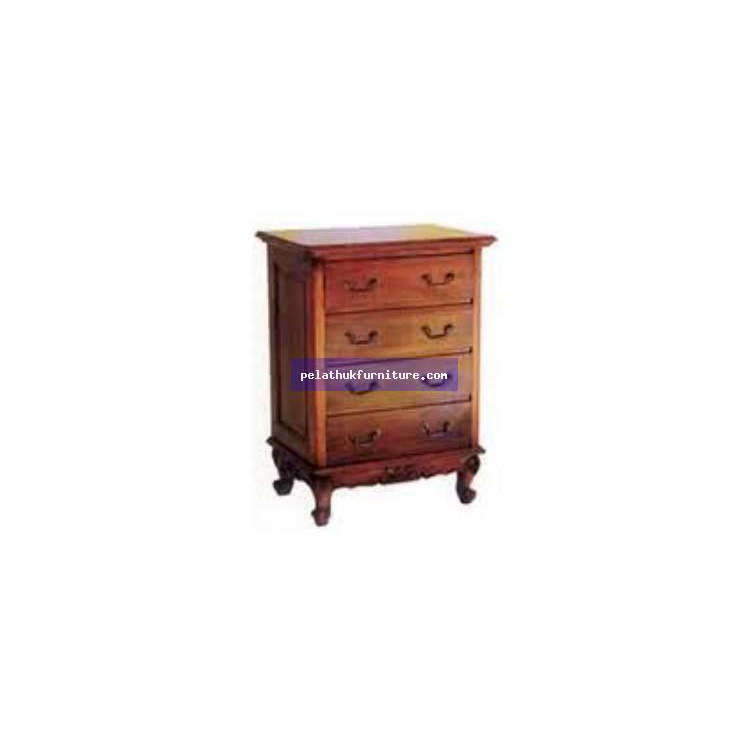 4 Drawer Victorian Chest Indonesia Furniture