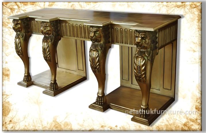 4 Lions Console Indonesia Furniture