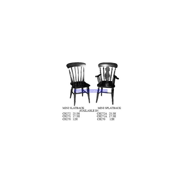 Mini Slatback Indonesia Furniture