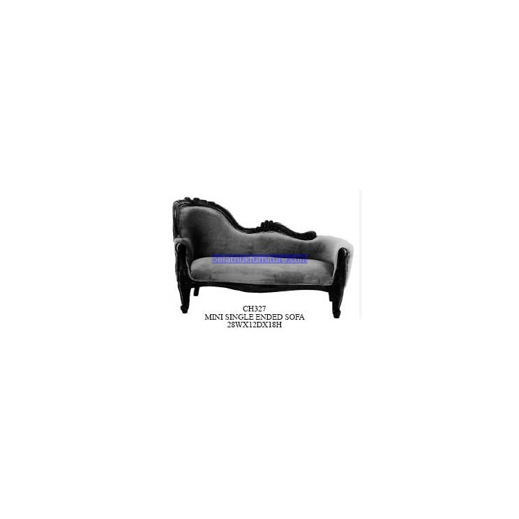 Mini Single Ended Sofa Indonesia Furniture