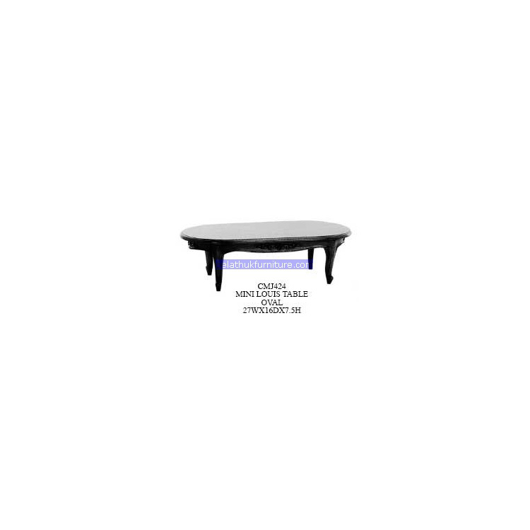 Mini Louis Table Oval Indonesia Furniture