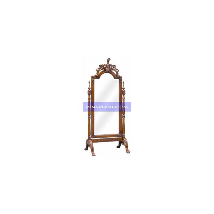 Carved Cheval Mirror A Indonesia Furniture