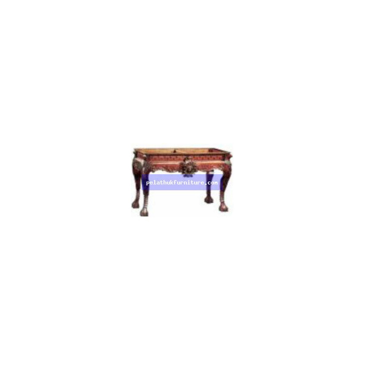 Carved Console Table B Indonesia Furniture