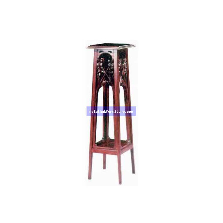 Carved Flowerstand Indonesia Furniture