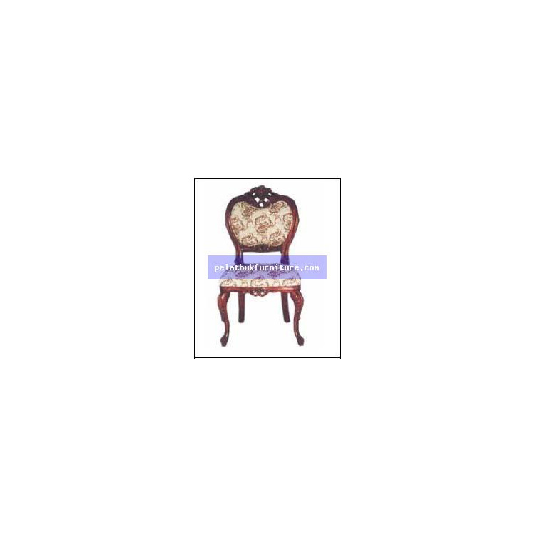 Carved Heart Chair. Indonesia Furniture