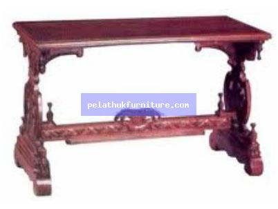 Carved Legs Console Indonesia Furniture