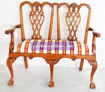 Chippendale Two Seater. Indonesia Furniture