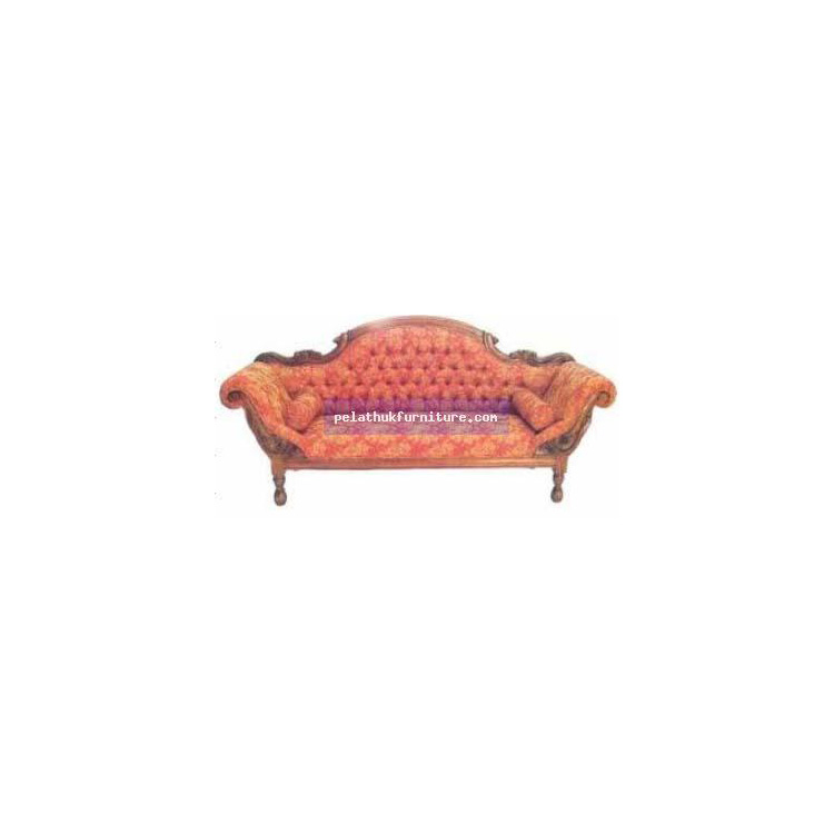 Colonial Double Ended Couch Indonesia Furniture