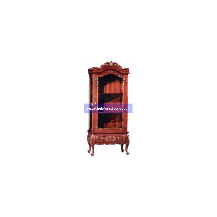 Display Cabinet with Drawer Indonesia Furniture