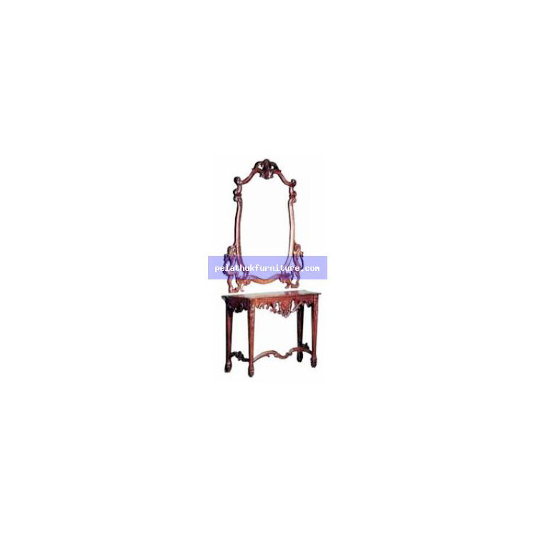 Duth Lion Console with Mirror Indonesia Furniture