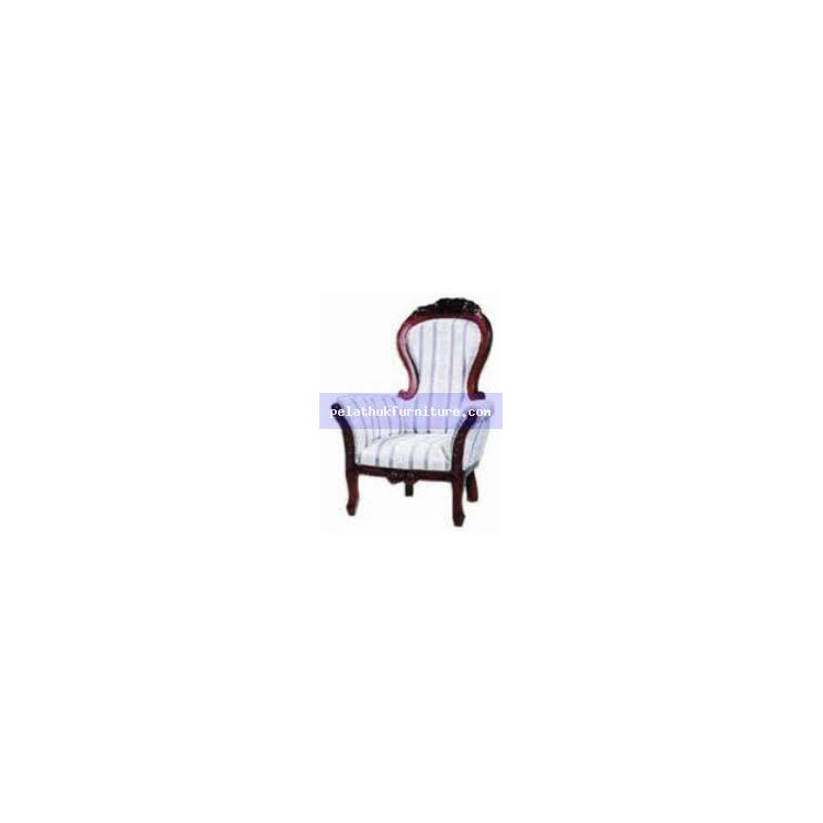 Flower Crved Grandfather Indonesia Furniture