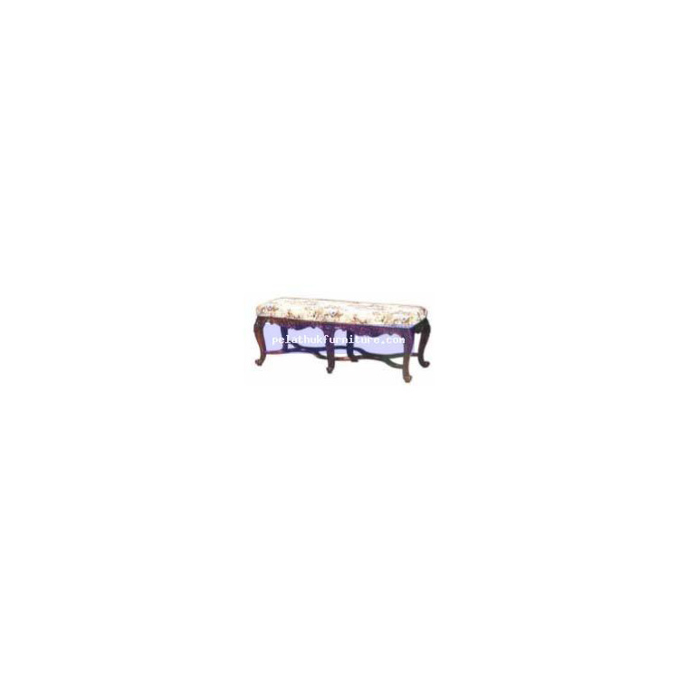 French Cross Stool 2 Seater Indonesia Furniture