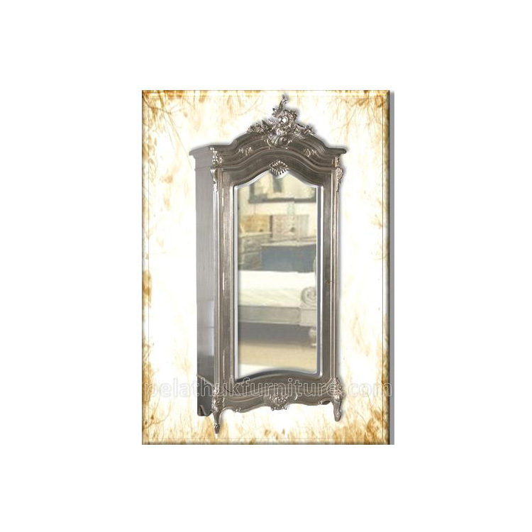 French Mirrord Armoire Indonesia Furniture