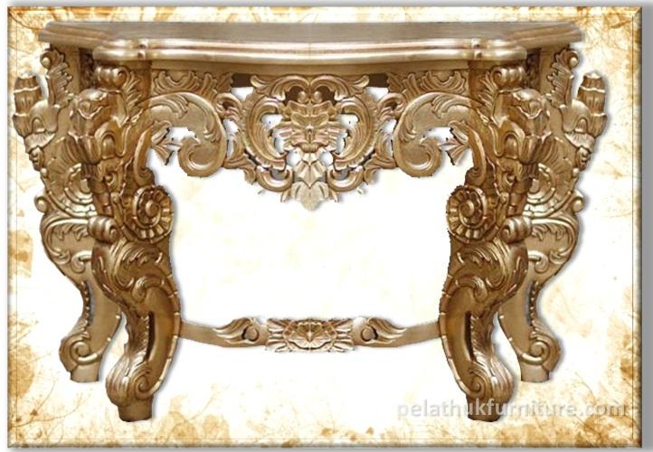 Gold Gamble Console  Indonesia Furniture