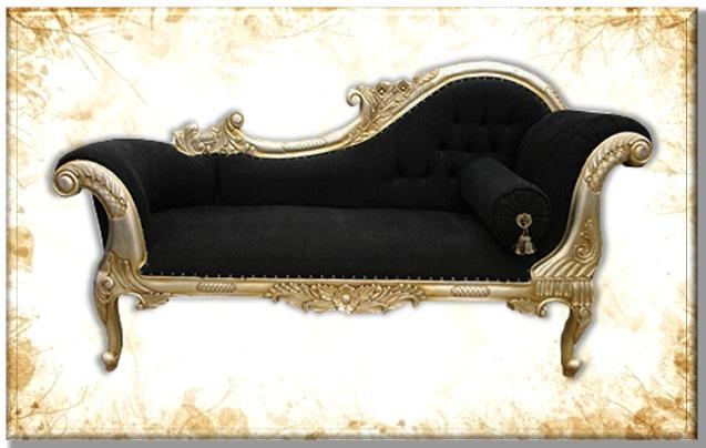 Gold Single Ended Sofa Indonesia Furniture
