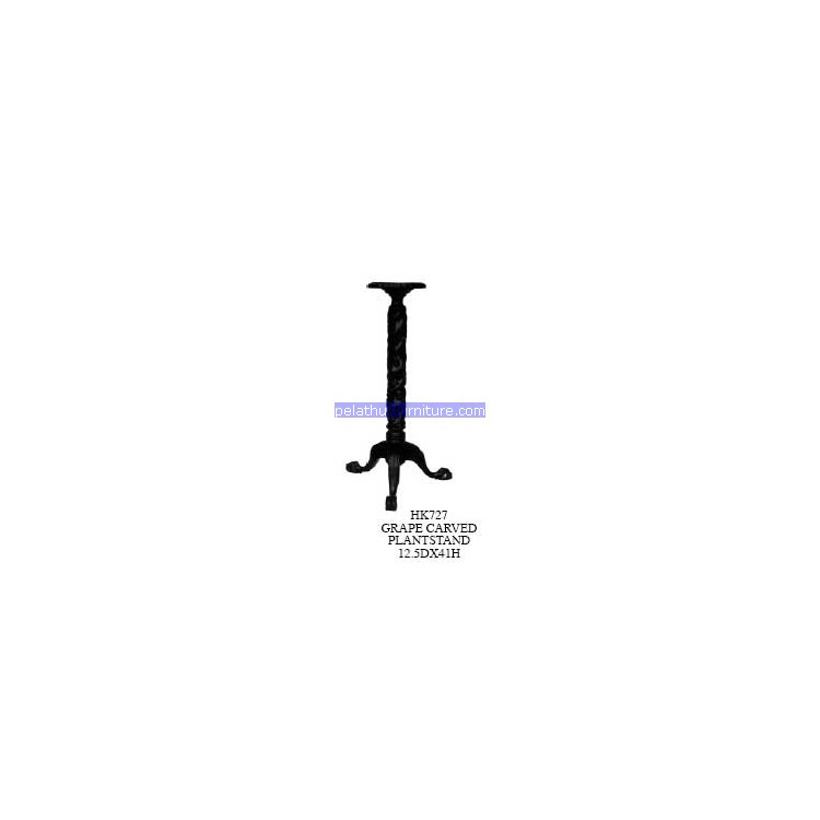 Grape Carved Planstand Indonesia Furniture