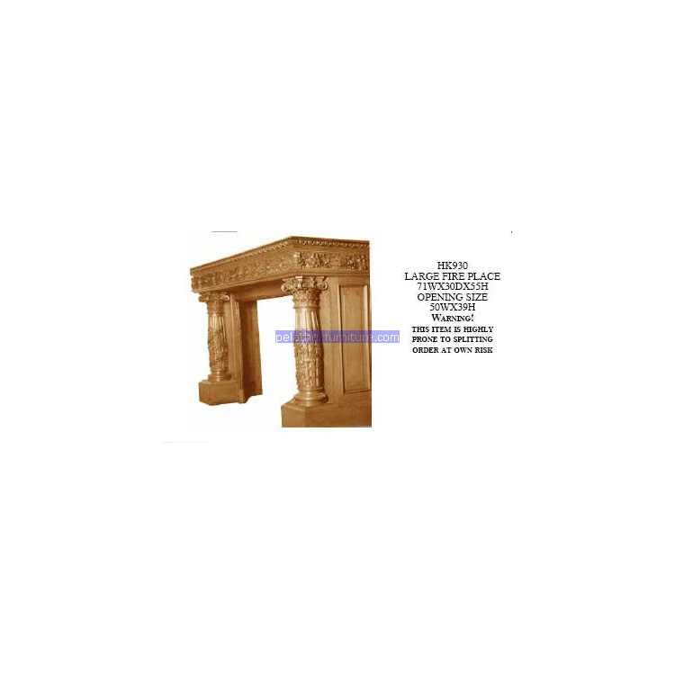 Large Fire Place Indonesia Furniture