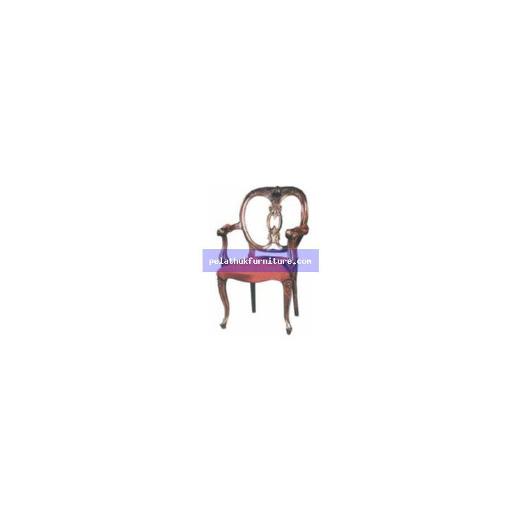 Irish Oval Carver Chair. Indonesia Furniture