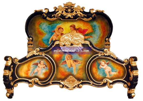 King Size Angel Bed Indonesia Furniture