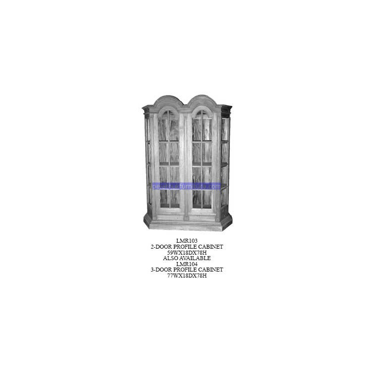 2 Door Profile Cabinet Indonesia Furniture