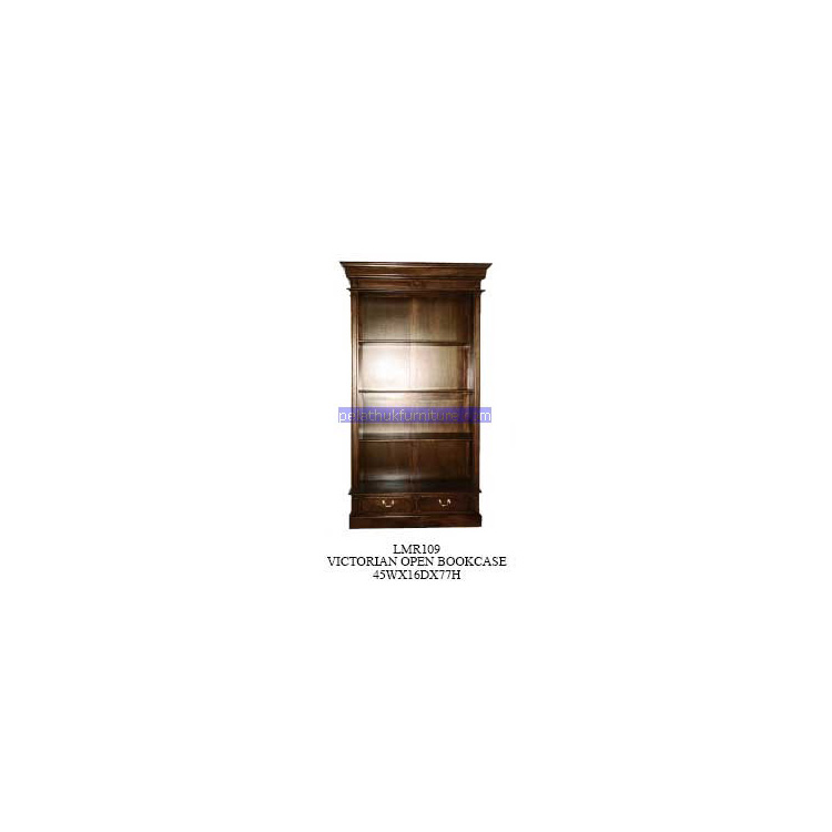 Victorian Open Bookcase Indonesia Furniture