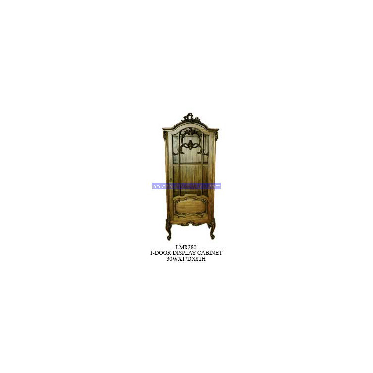 1 Door Display Cabinet Indonesia Furniture