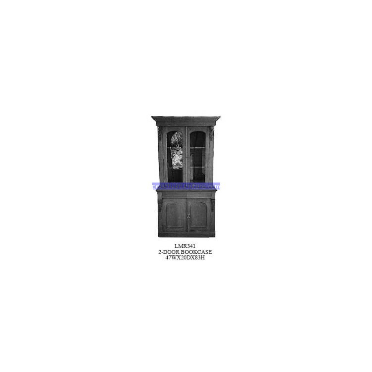 2 Door Bookcase Indonesia Furniture