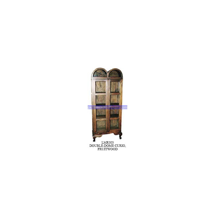 Double Dome Curio Indonesia Furniture