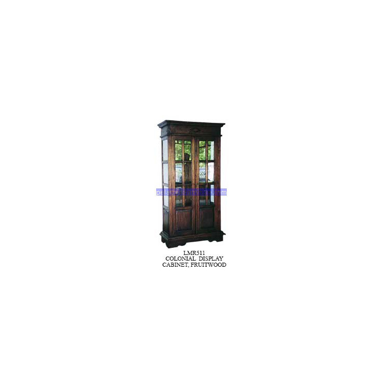 Colonial Display Cabinet Indonesia Furniture