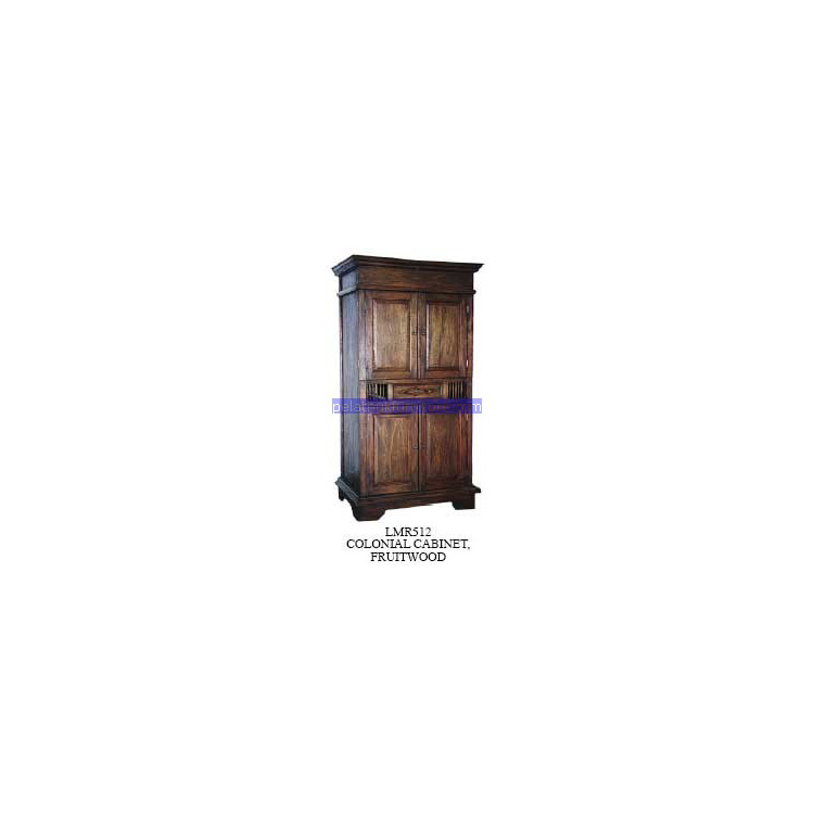 Colonial Cabinet Fruitwood Indonesia Furniture