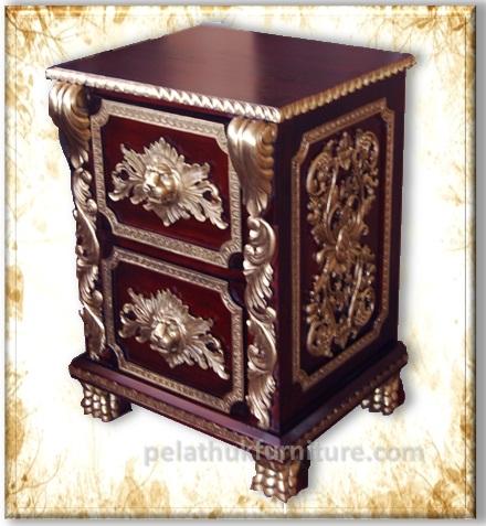 Lion Bedside Cabinet Indonesia Furniture