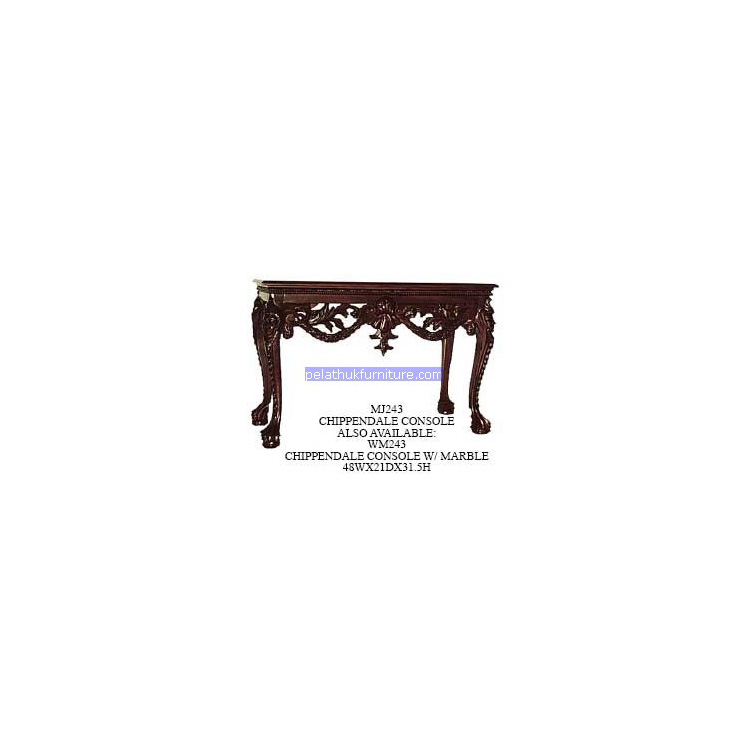 Chippendale Console Indonesia Furniture