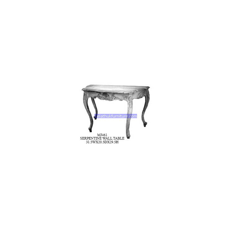 Serpentine Wall Table Indonesia Furniture