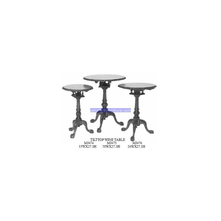 Tilttop wine Table Indonesia Furniture