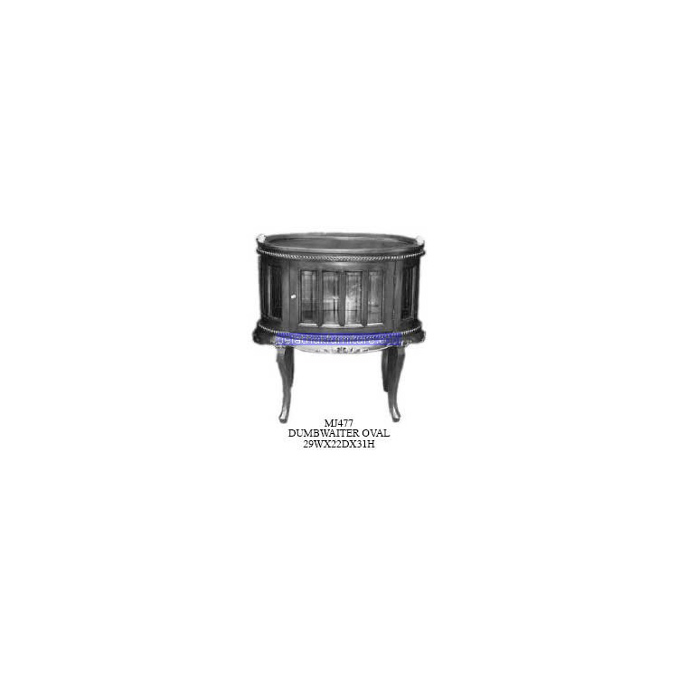 Dumbwaiter oval Indonesia Furniture