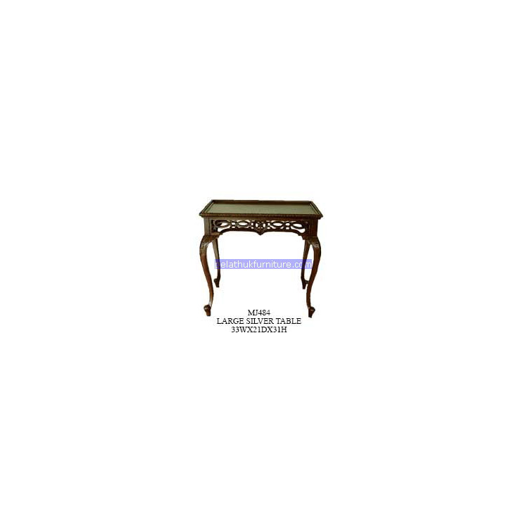 Large silver table Indonesia Furniture