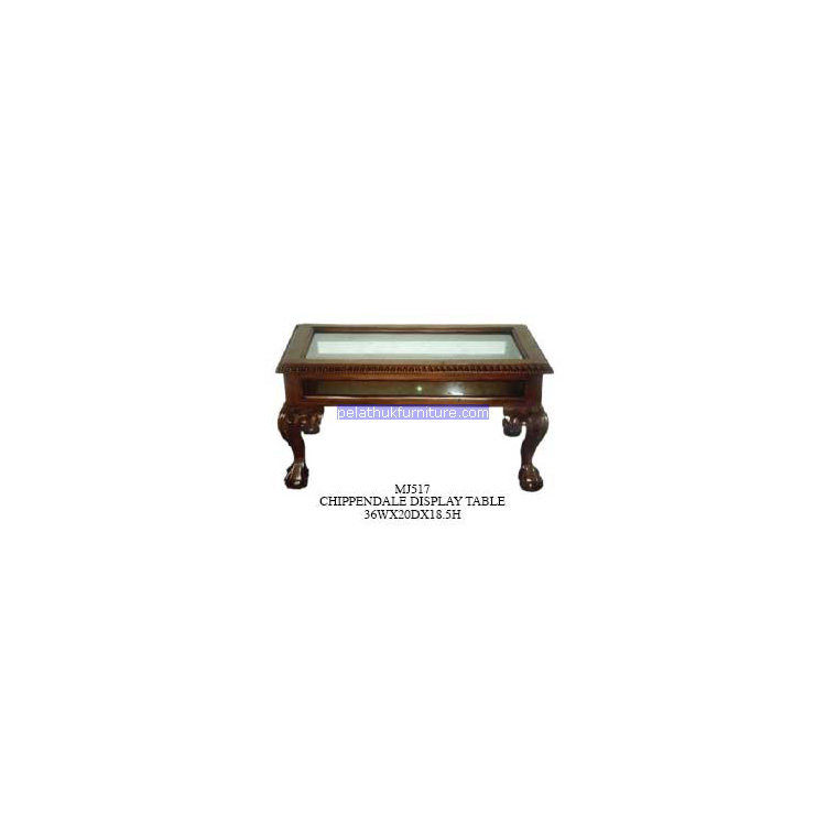 Chippendale Display Table Indonesia Furniture