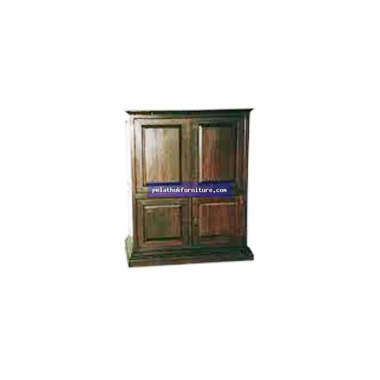 Mahogany Audio Cabinet Indonesia Furniture