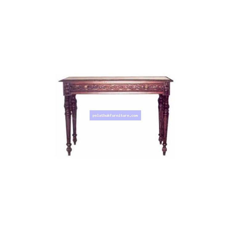 Mahogany Console with Drawer Indonesia Furniture