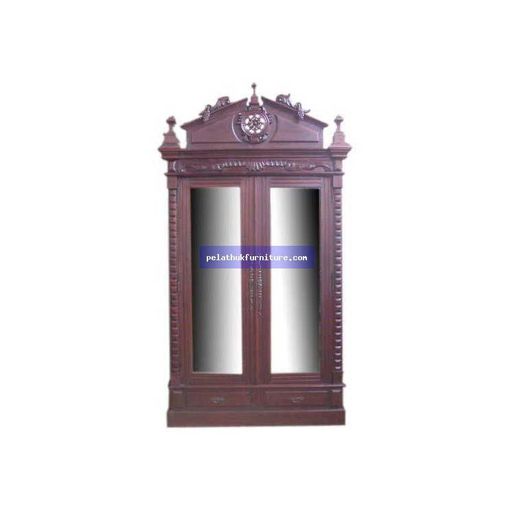 Mahogany Victorian Armoire A Indonesia Furniture