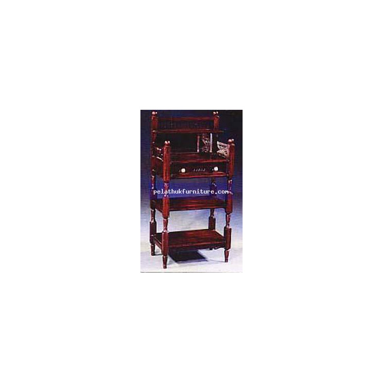 Open Rack with 1 Drawer Indonesia Furniture