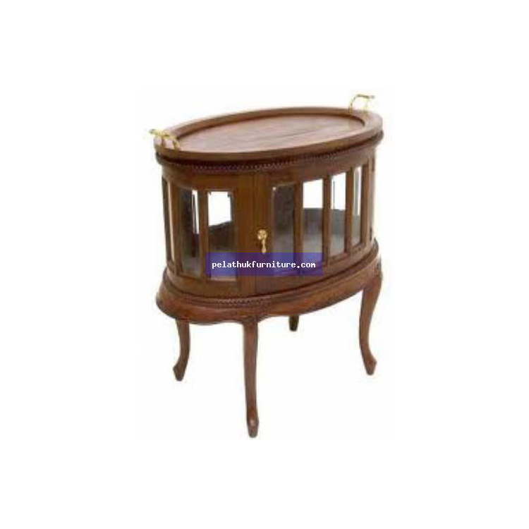 Oval Dumb Waiter Indonesia Furniture