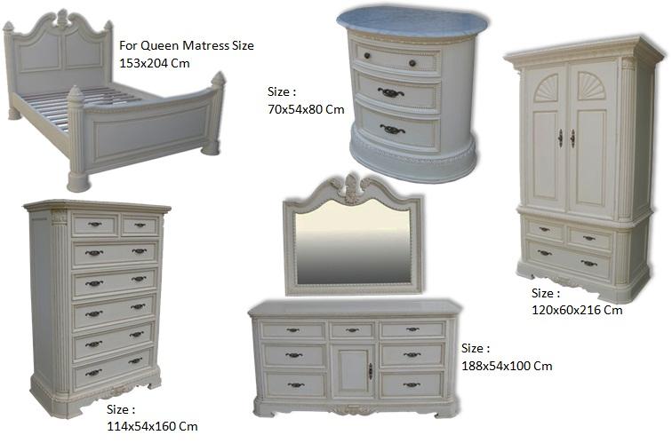 Pencil Bedroom Set Indonesia Furniture