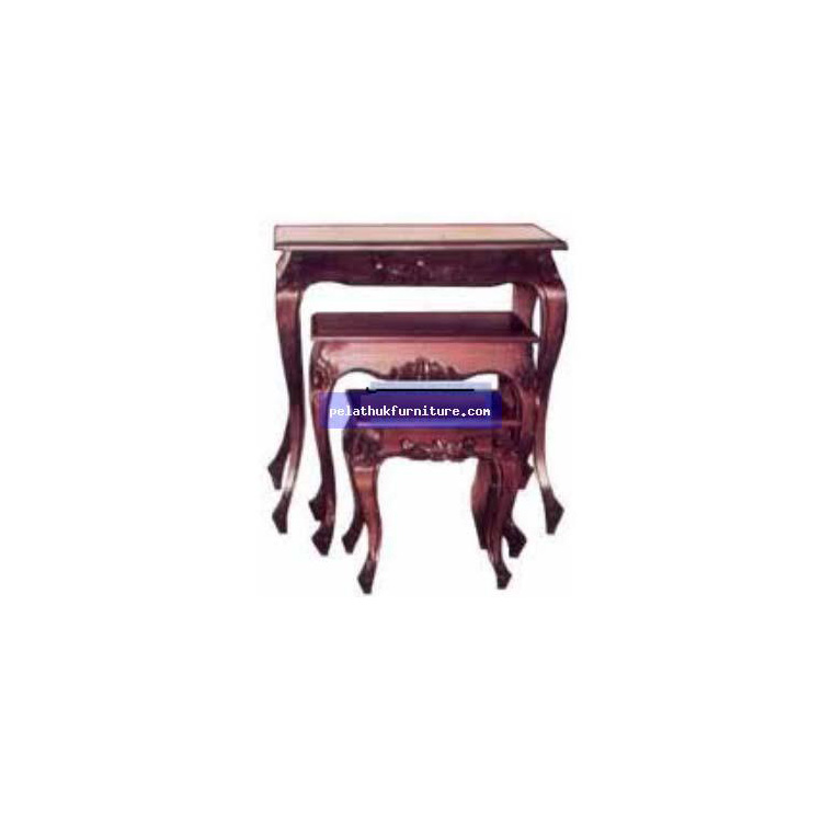 Queen Anne Nest of Mini Table Indonesia Furniture